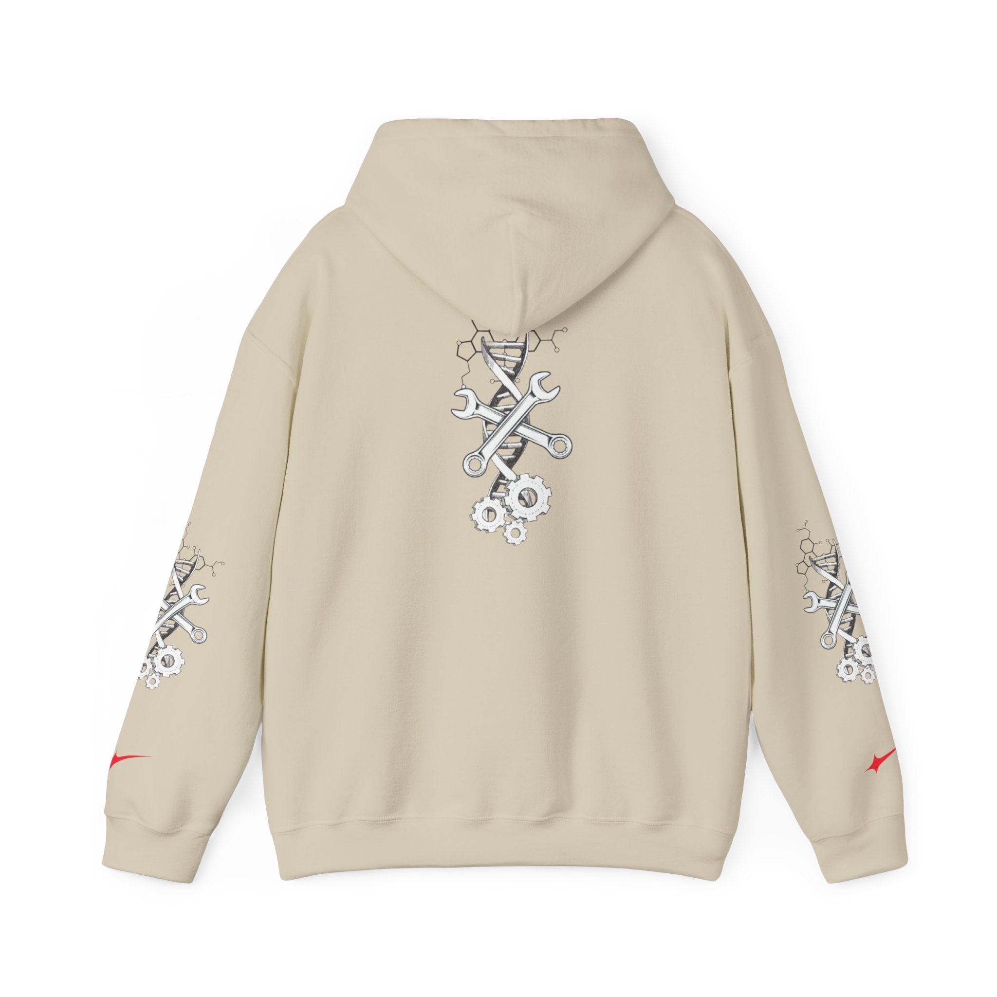 Sweat à capuche Unisexe Mechanic Skull