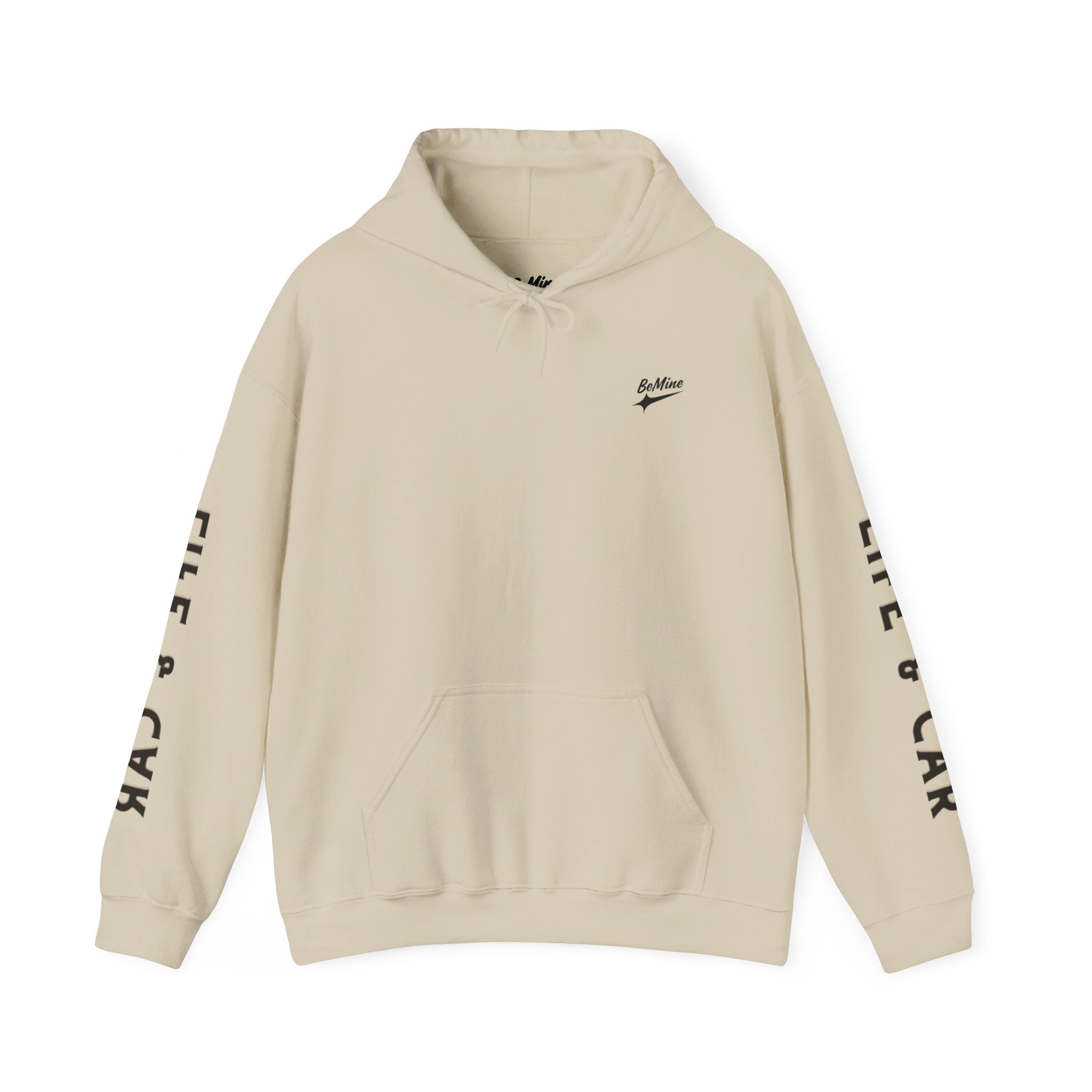 Sweat à capuche Unisexe « Life & Car »