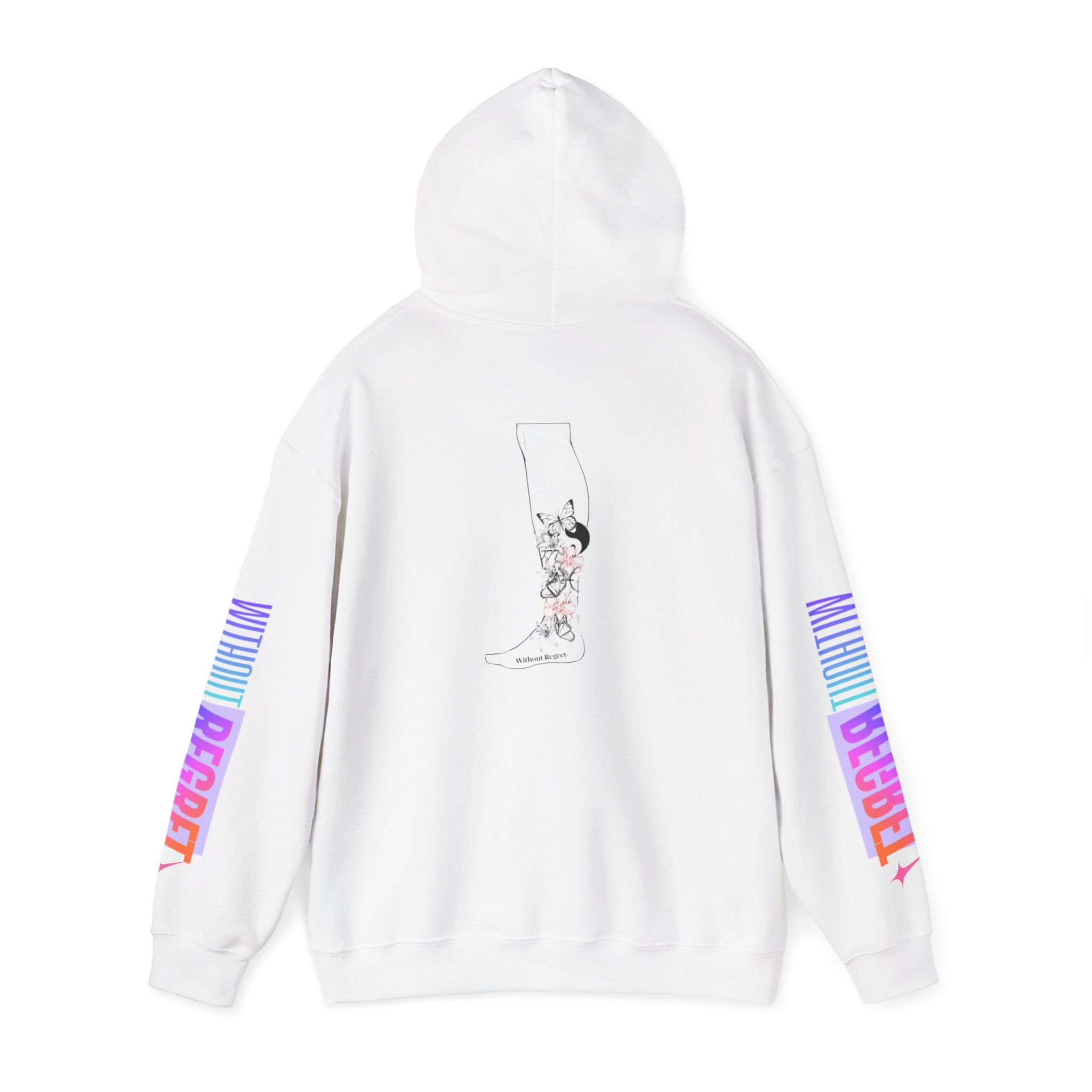 Sweat à capuche unisexe Los Angeles à motifs spéciaux