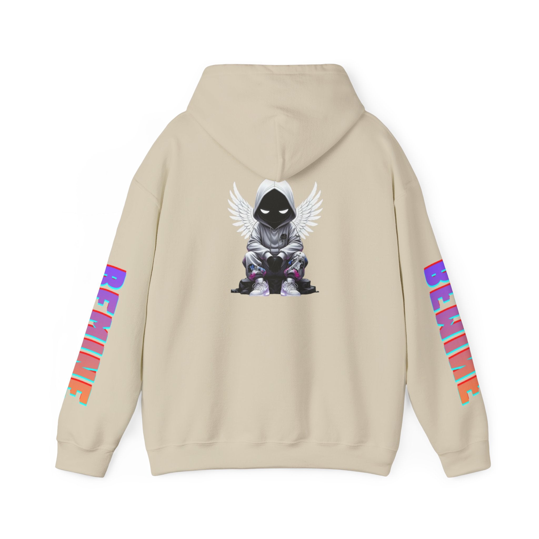 Sweat à capuche Unisexe Raven Angel