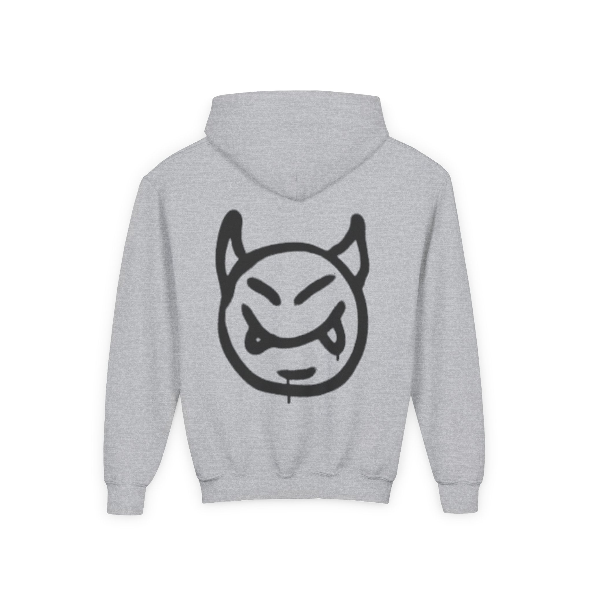 Sweat à capuche pour adolescent  avec visage de diable | Unisexe