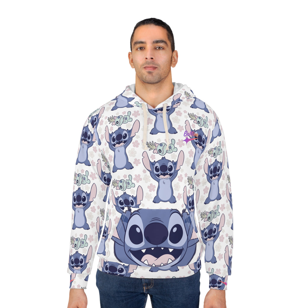 Hoodies Stitch Floral Limited | Edition BeMine X Disney