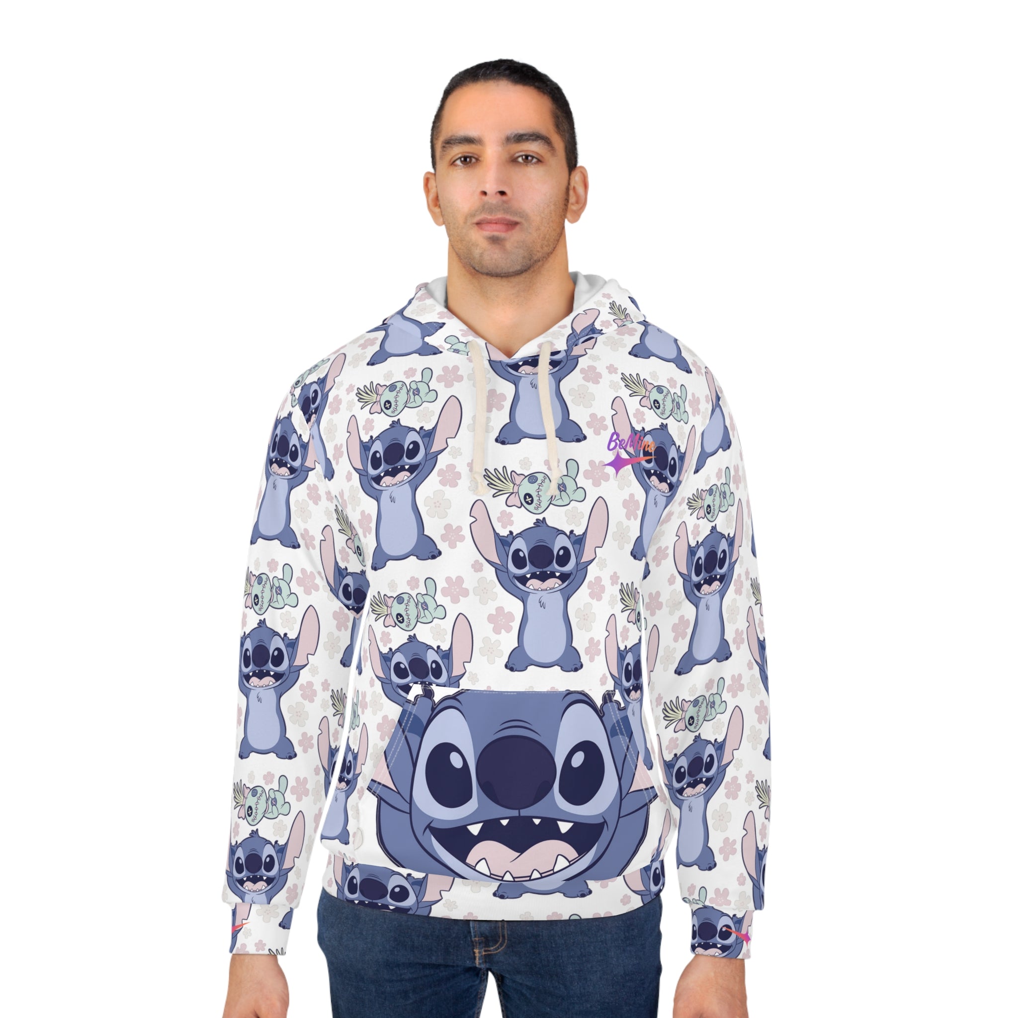 Hoodies Stitch Floral Limited | Edition BeMine X Disney