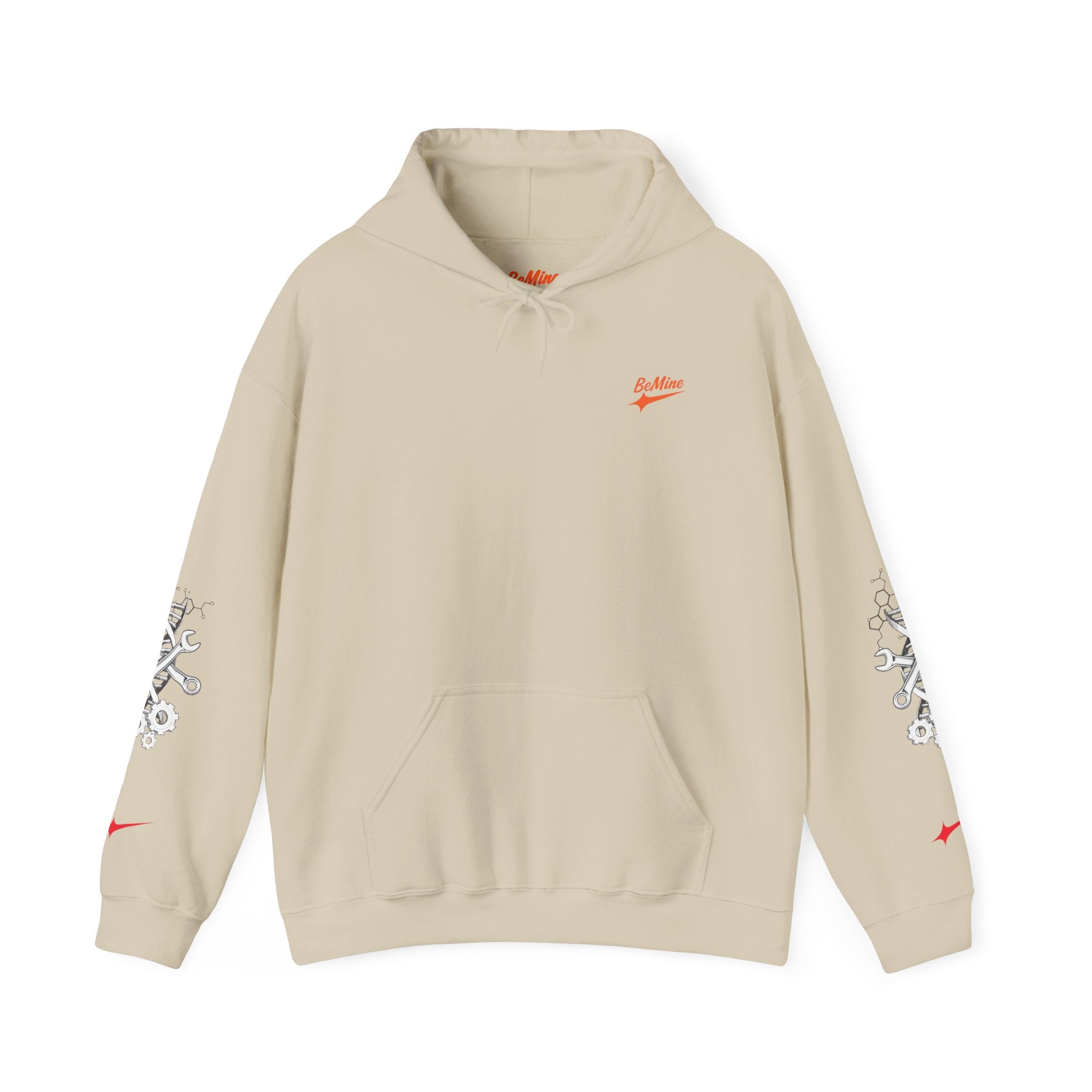Sweat à capuche Unisexe Mechanic Skull