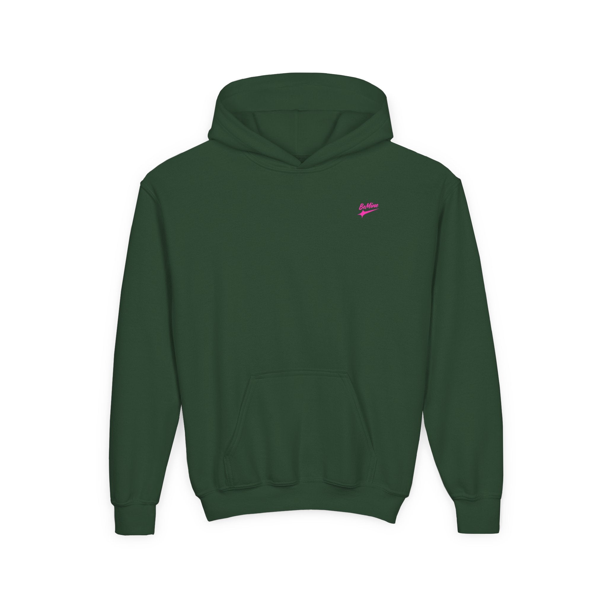 Sweat à capuche pour fillette / Adolescente Motif cœur éclair rose