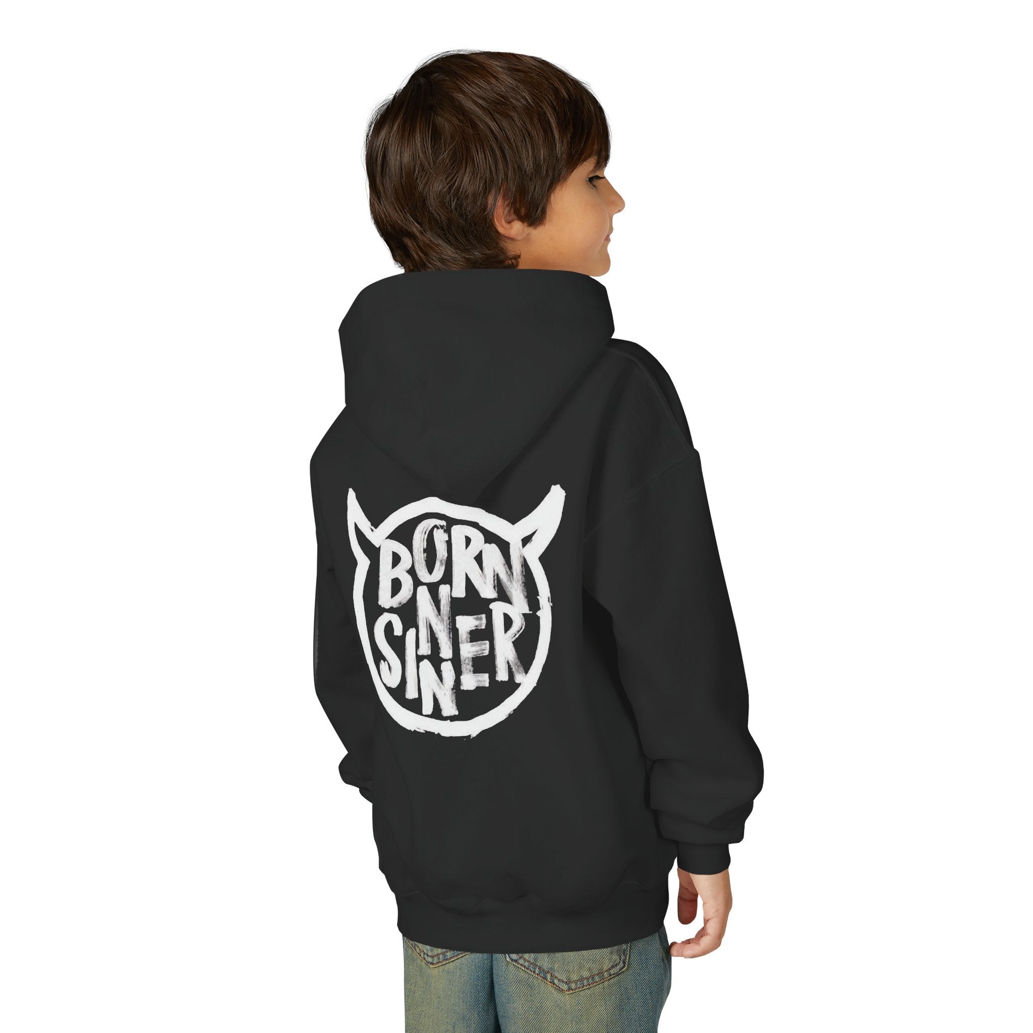 Sweat à capuche pour adolescent "Born Sinner" | Unisexe