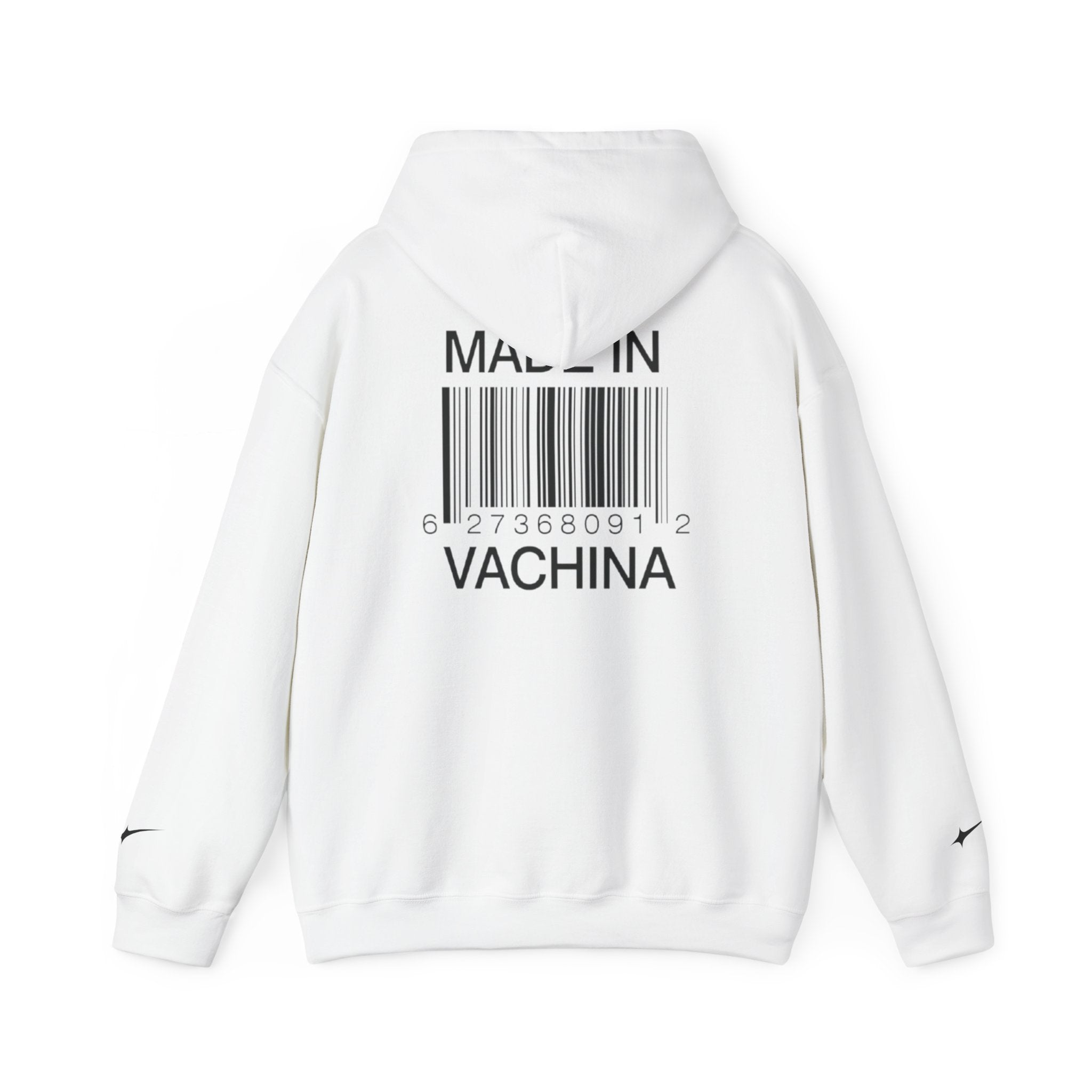 Sweat à capuche Unisexe avec code barre