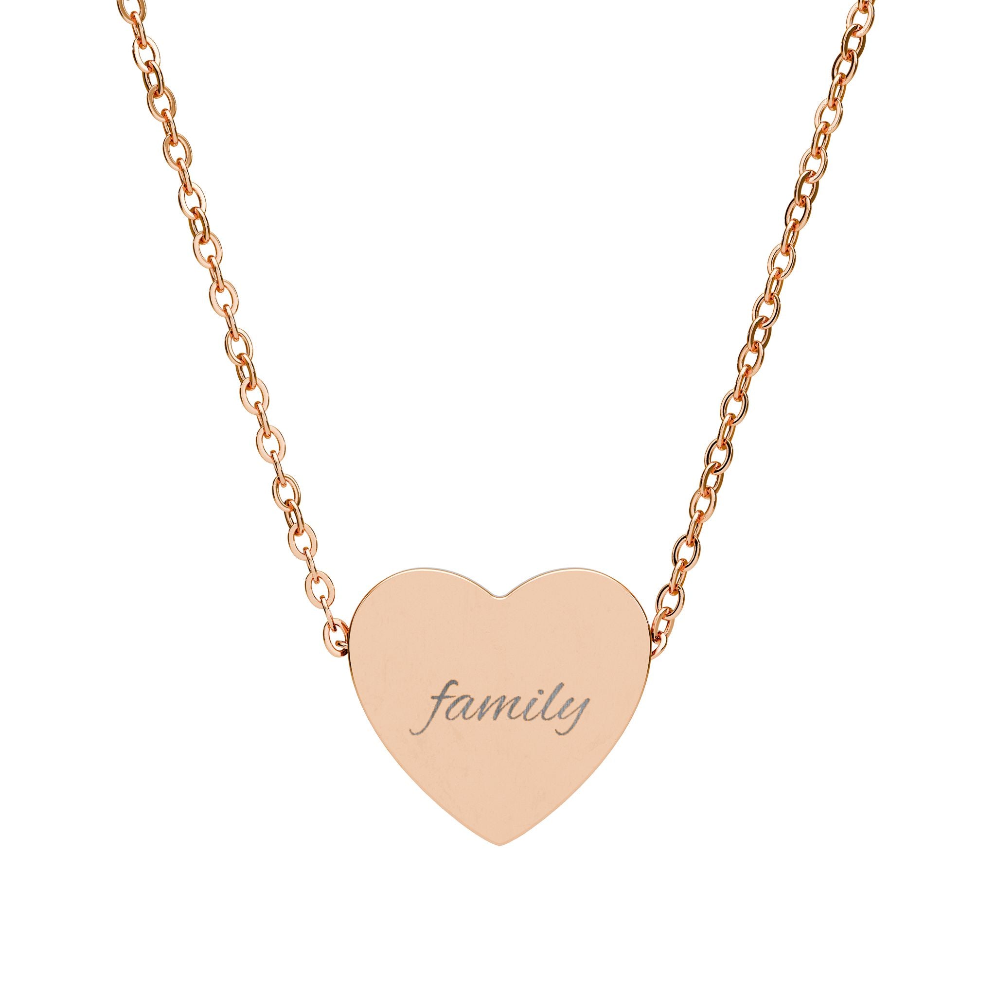 collier avec pendentif en forme de coeur en or 18 carrat