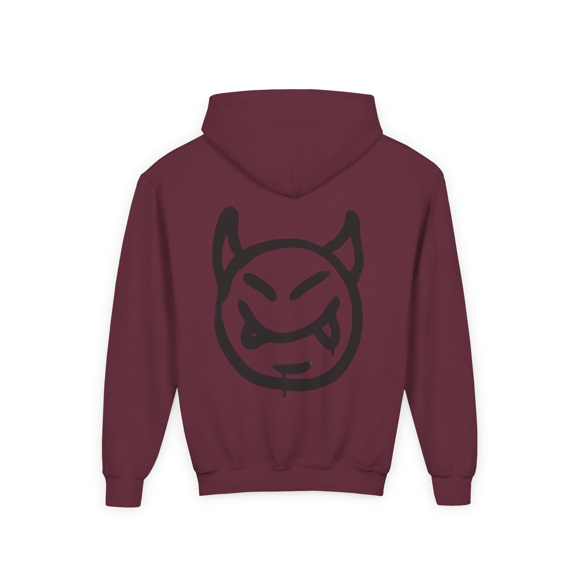Sweat à capuche pour adolescent  avec visage de diable | Unisexe