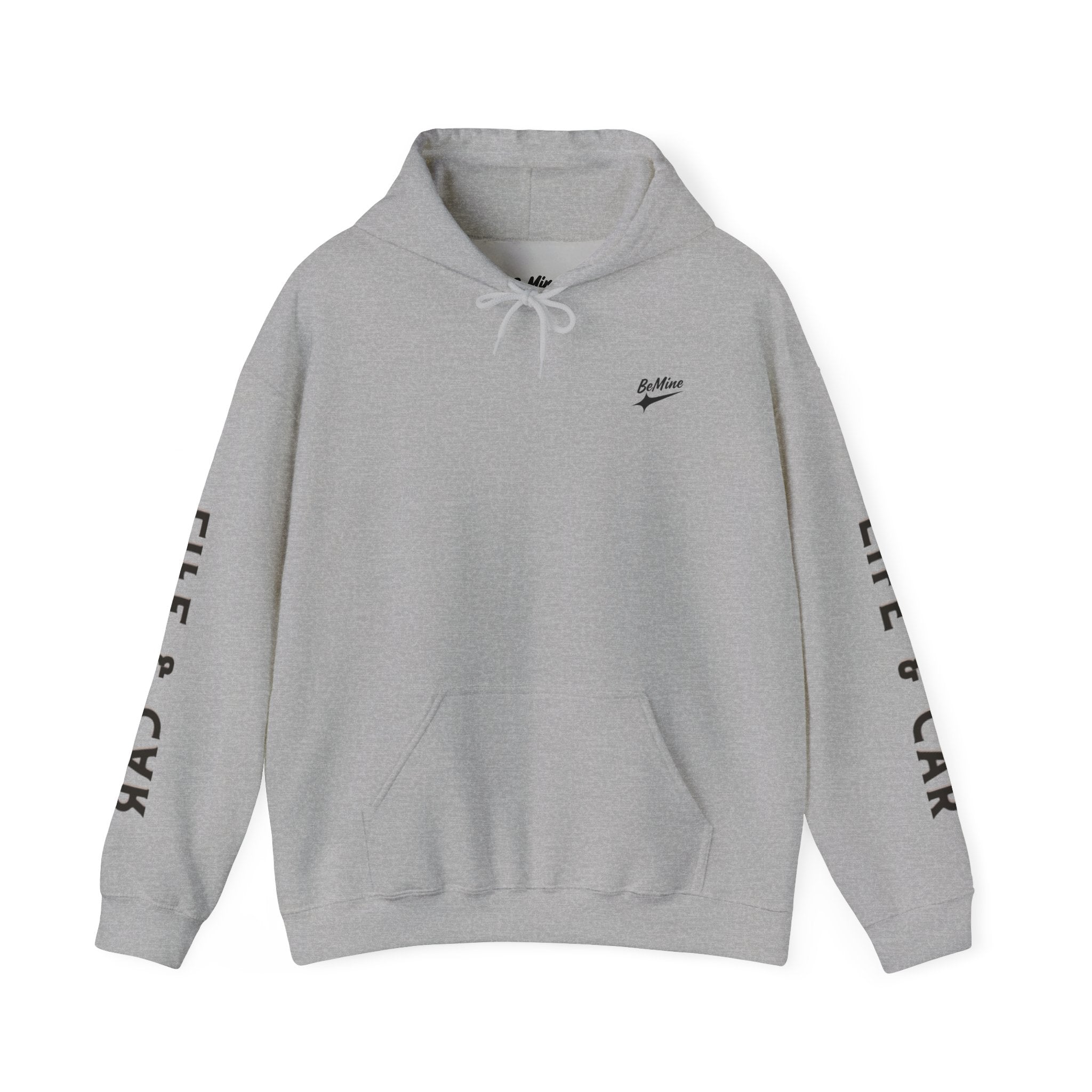 Sweat à capuche Unisexe « Life & Car »