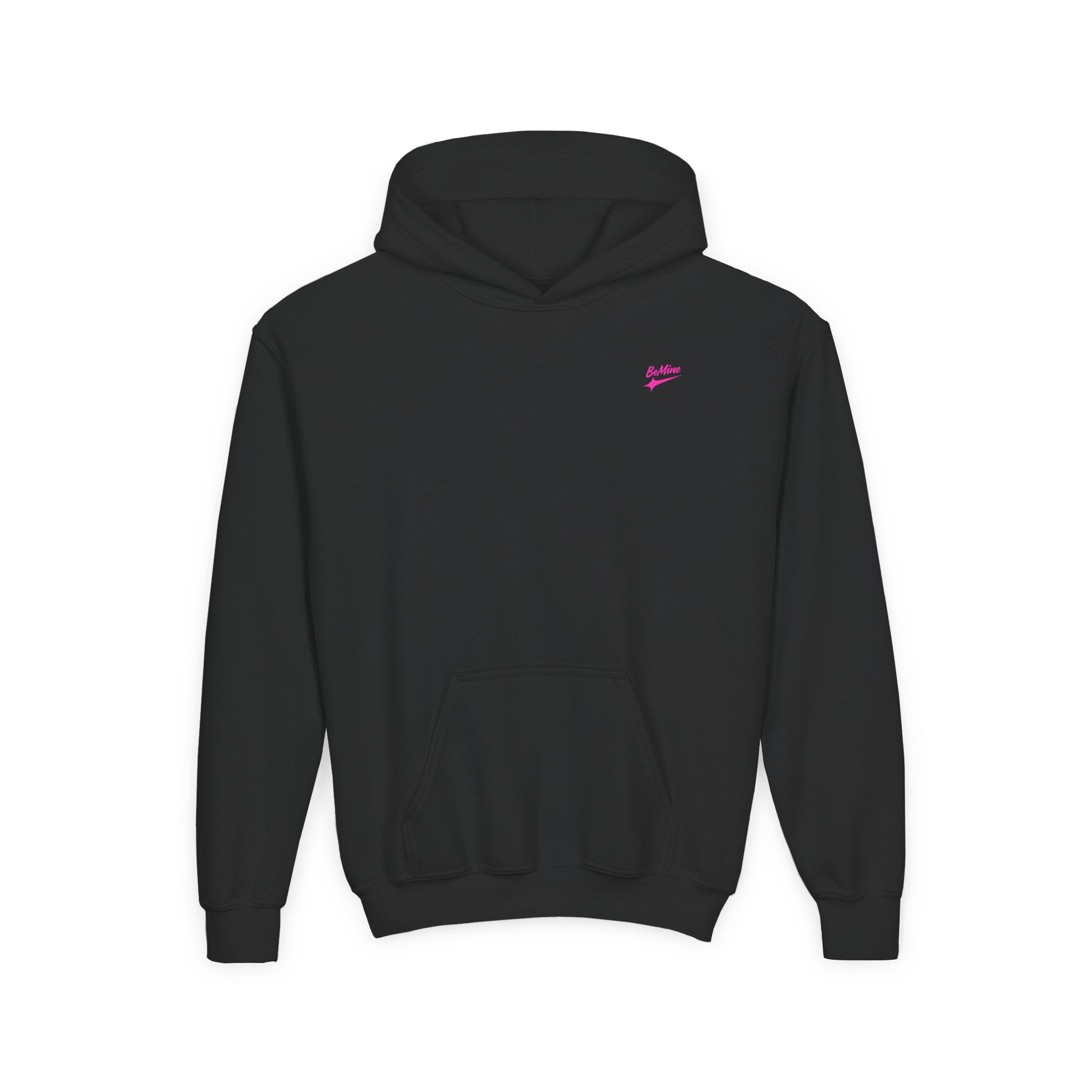 Sweat à capuche pour fillette / Adolescente Motif cœur éclair rose
