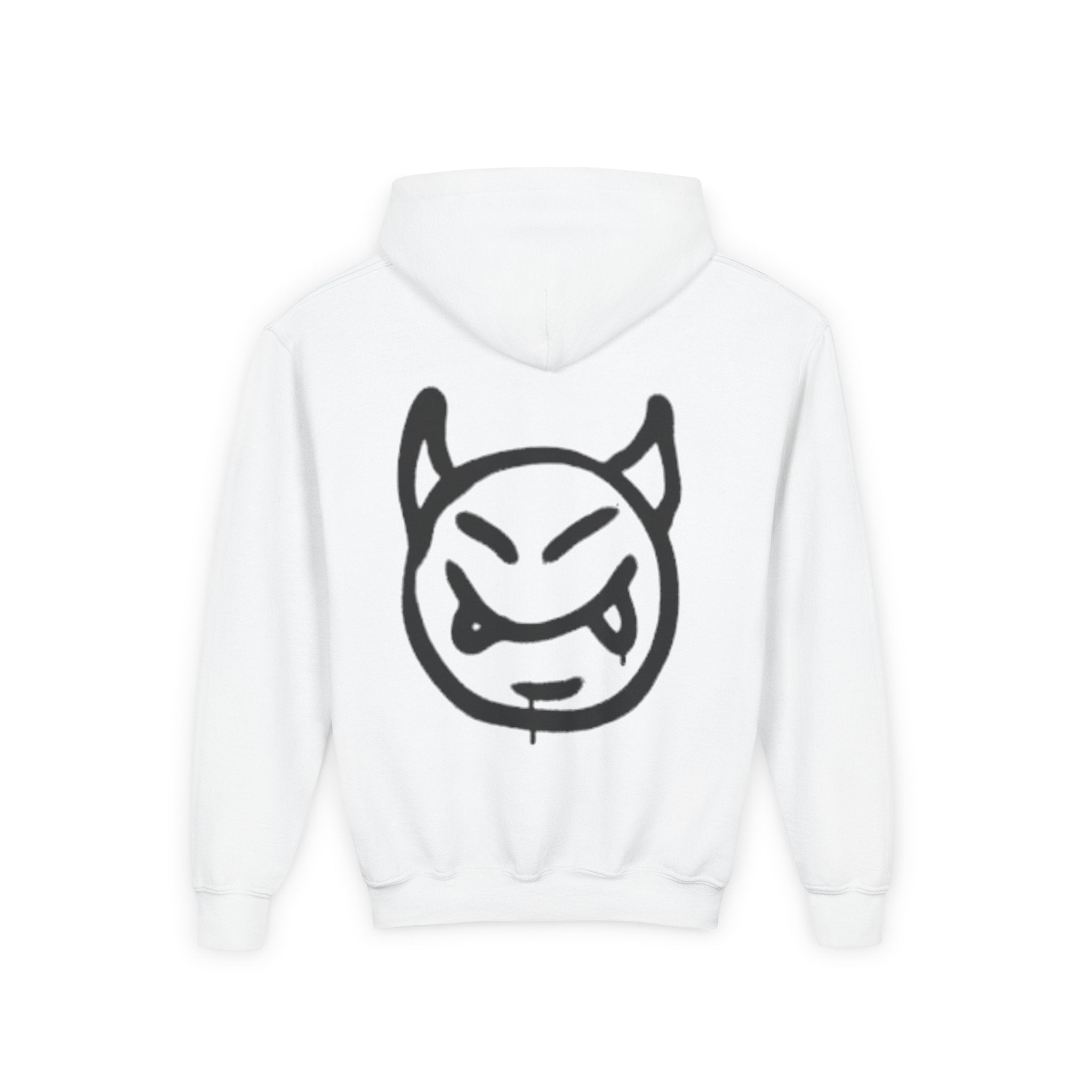 Sweat à capuche pour adolescent  avec visage de diable | Unisexe