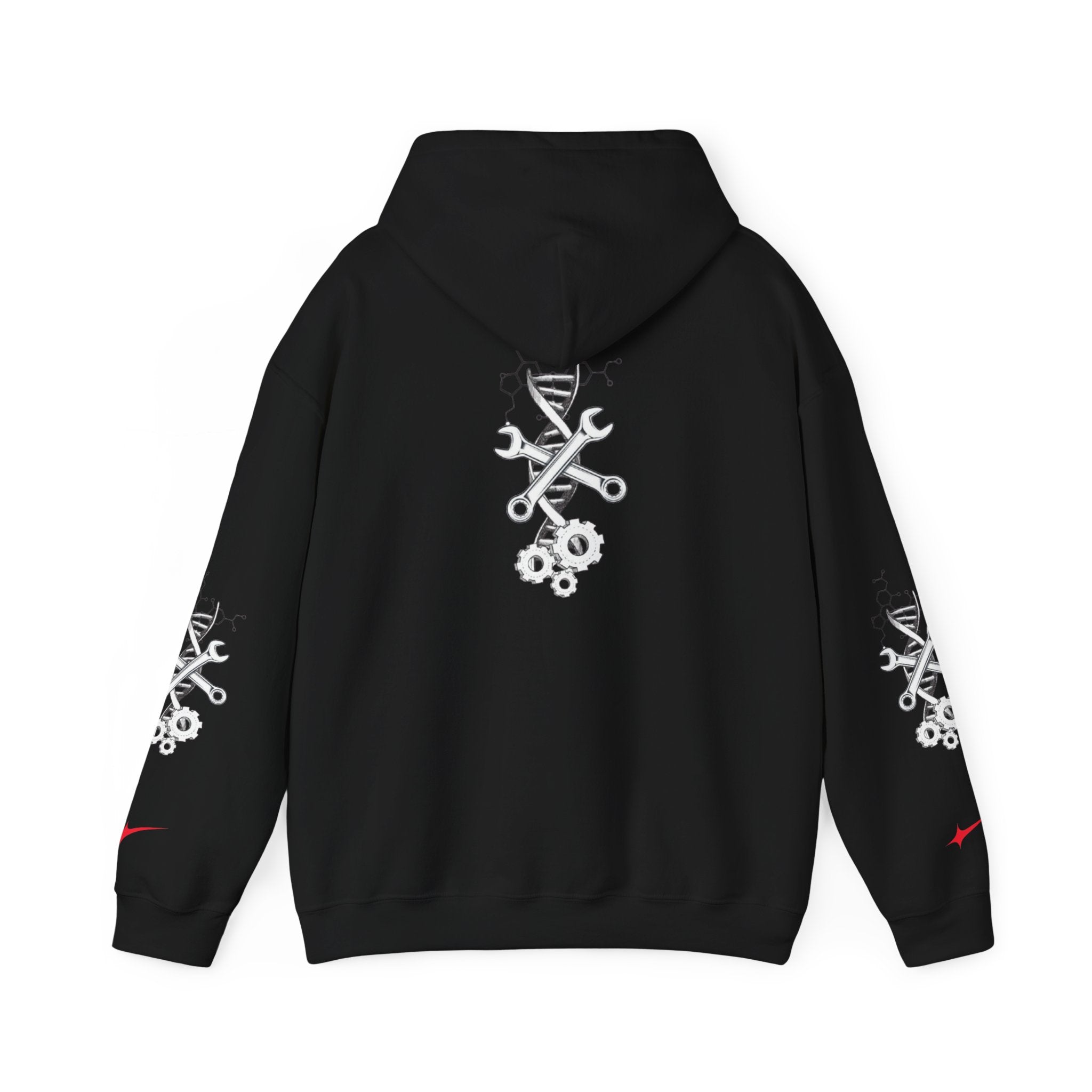 Sweat à capuche Unisexe Mechanic Skull