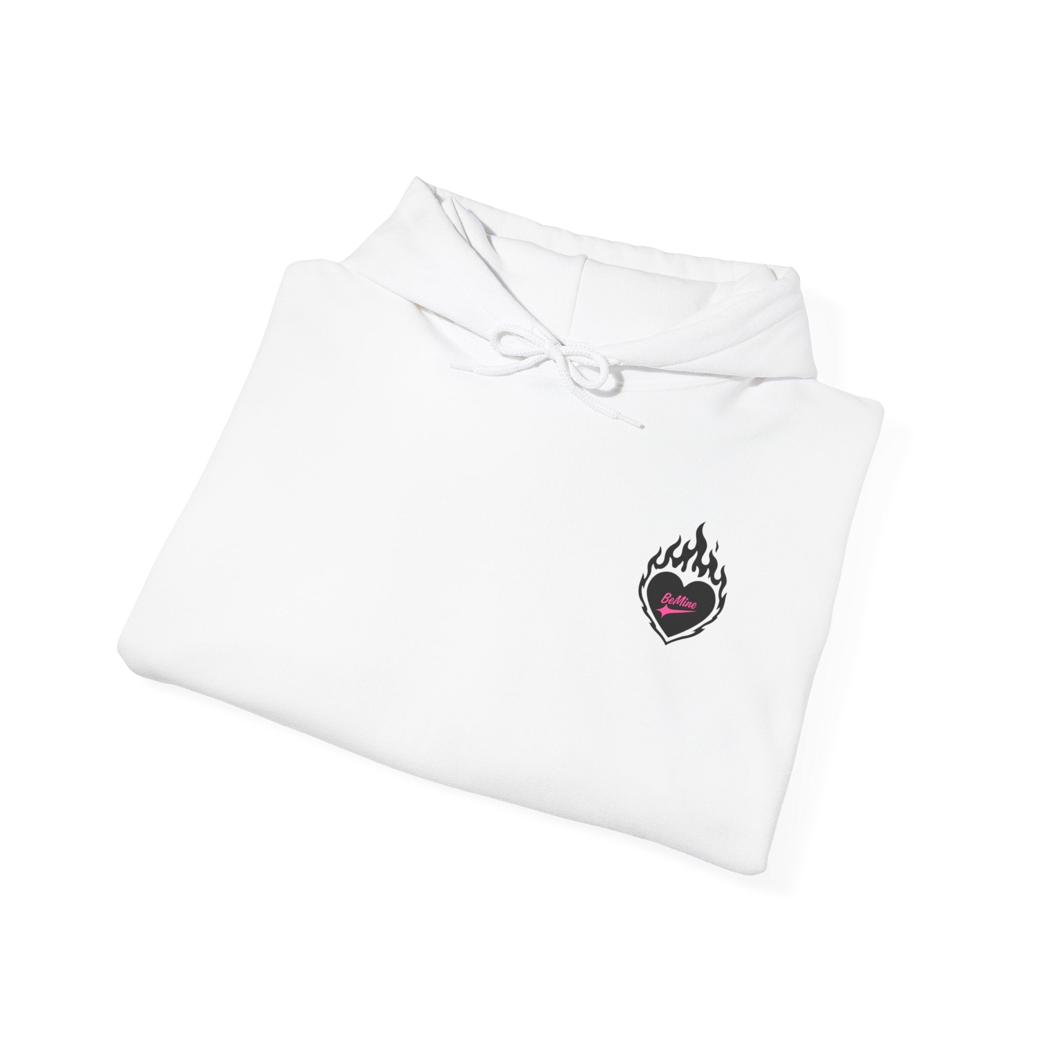 Hoodies Unisexe Tête de mort - flamme sur les manches