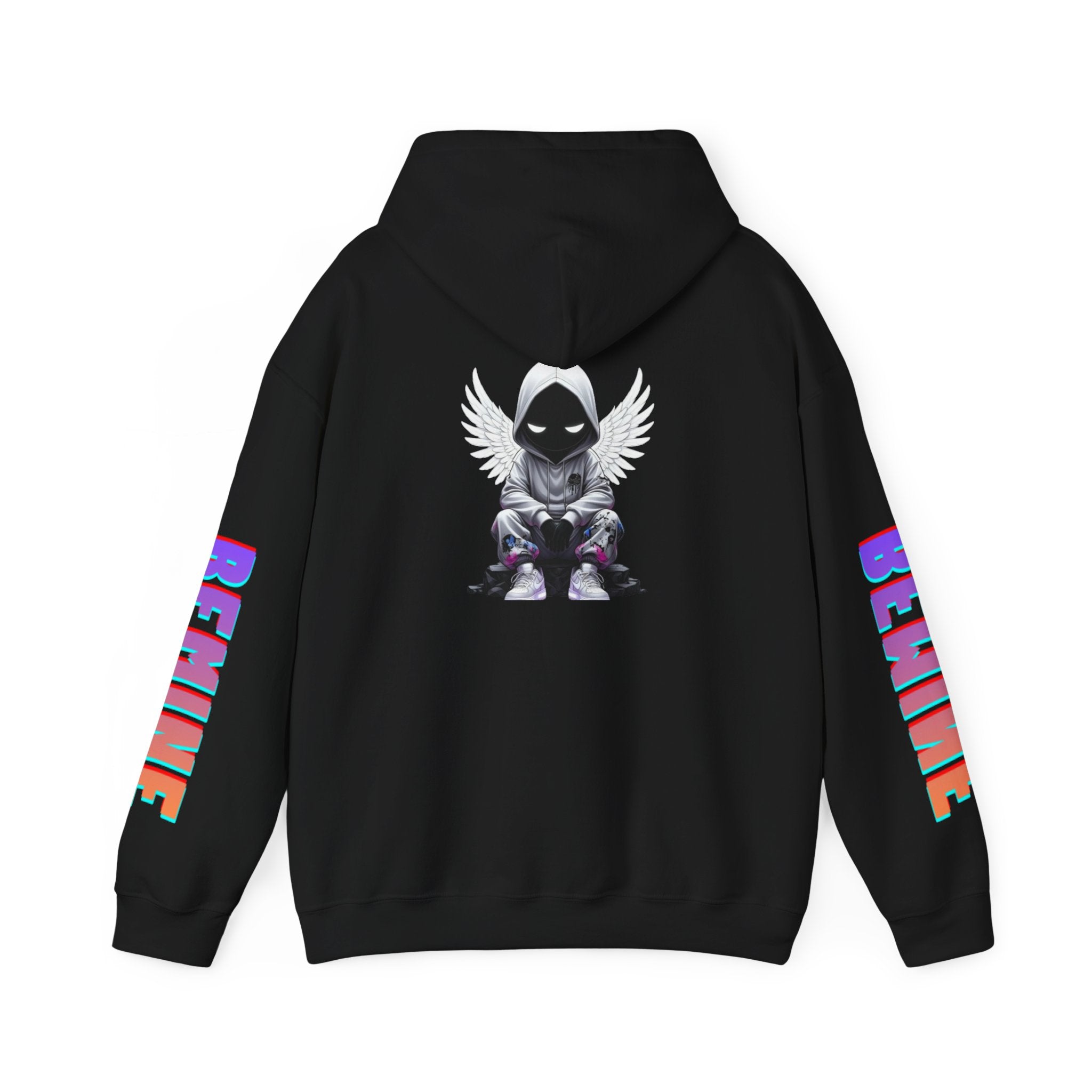 Sweat à capuche Unisexe Raven Angel