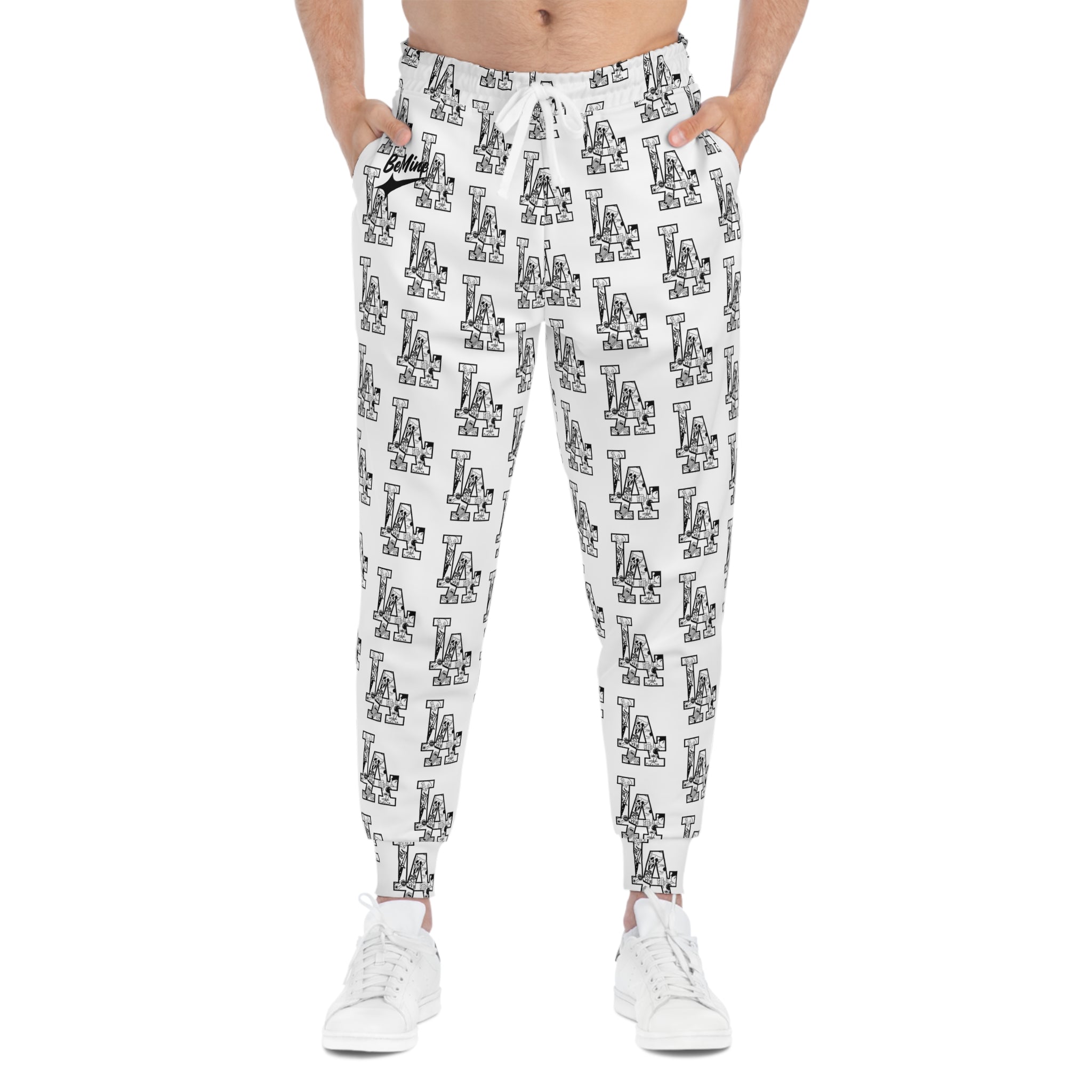 Pantalon de jogging athlétique à motif LA