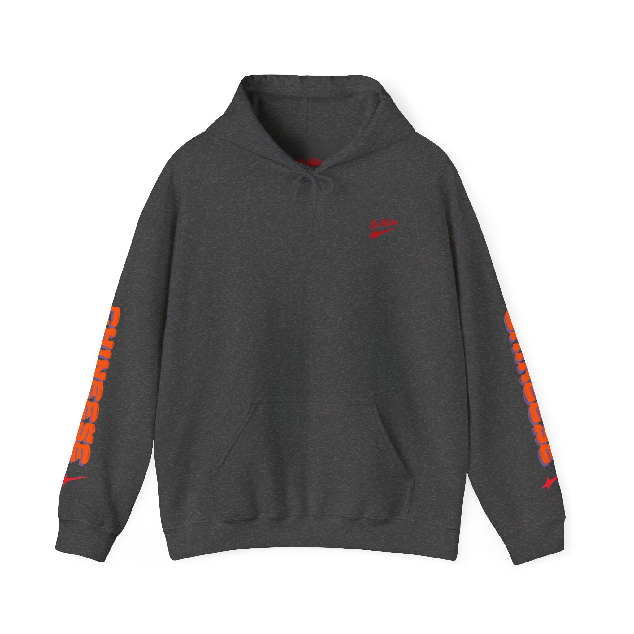 Sweat à capuche Unisexe — Pull graphique Blood Blossom Fox « CHINESE »