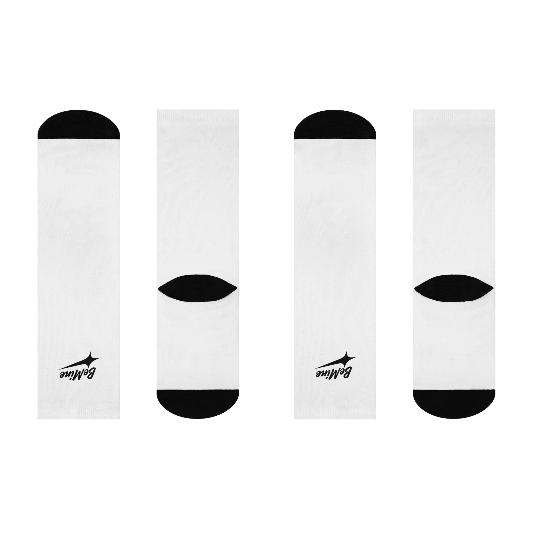 Chaussettes de sport mi-mollet rembourrées Unisex