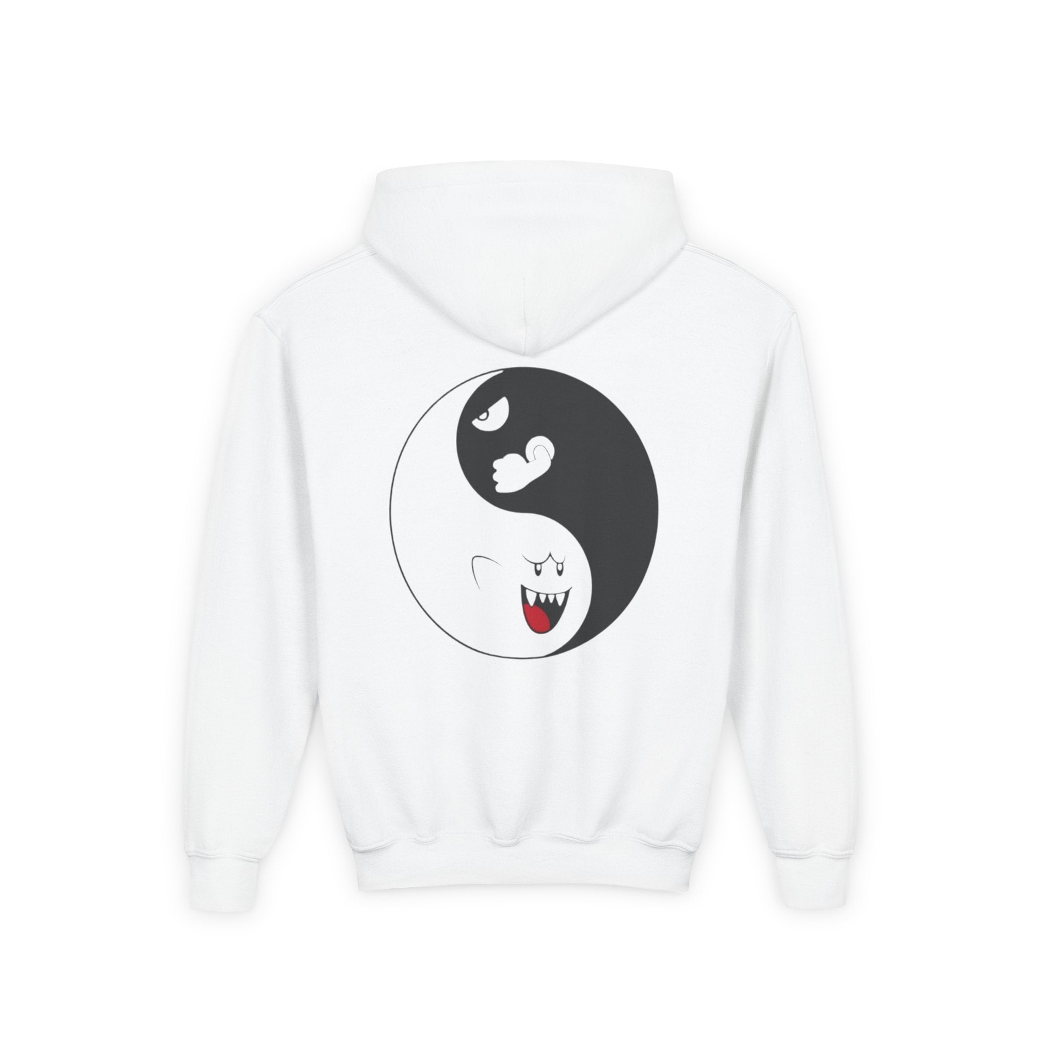 Sweat à capuche pour Adolescent — Pull à motif fantôme de paix | Unisexe