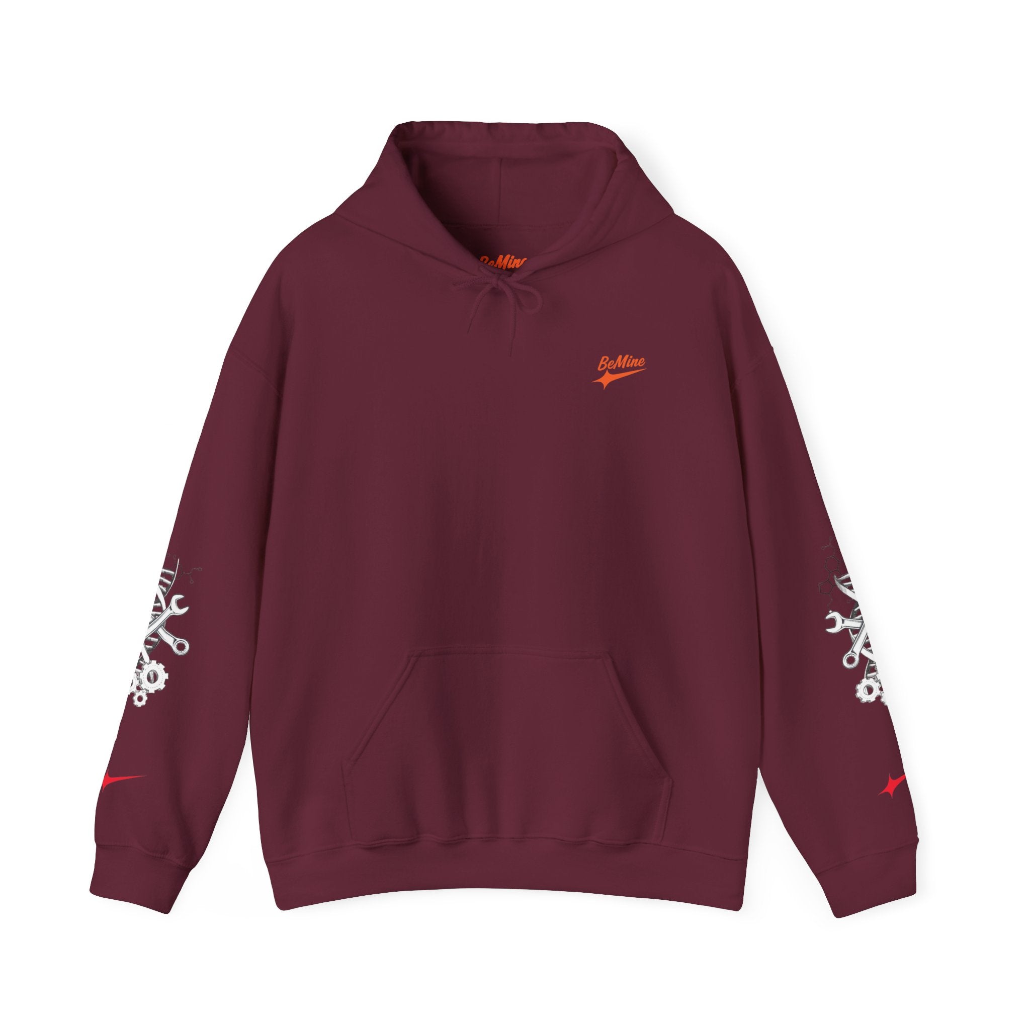 Sweat à capuche Unisexe Mechanic Skull