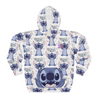 Hoodies Stitch Floral Limited | Edition BeMine X Disney