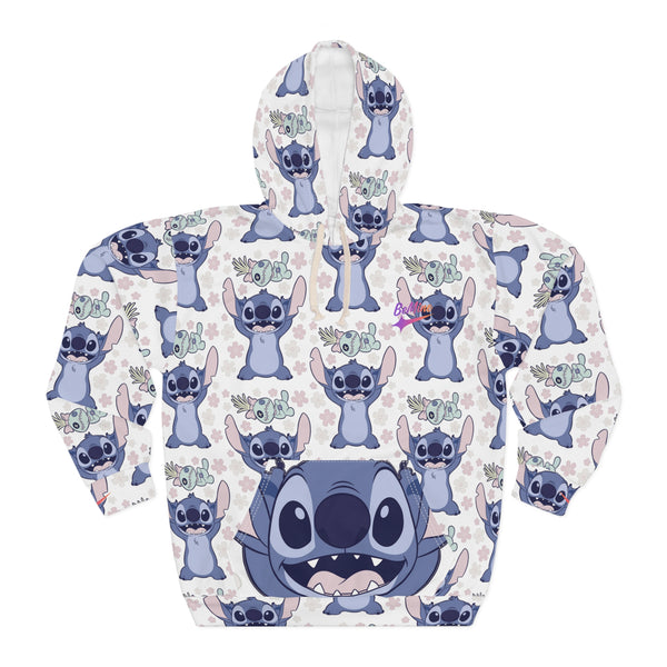 Hoodies Stitch Floral Limited | Edition BeMine X Disney