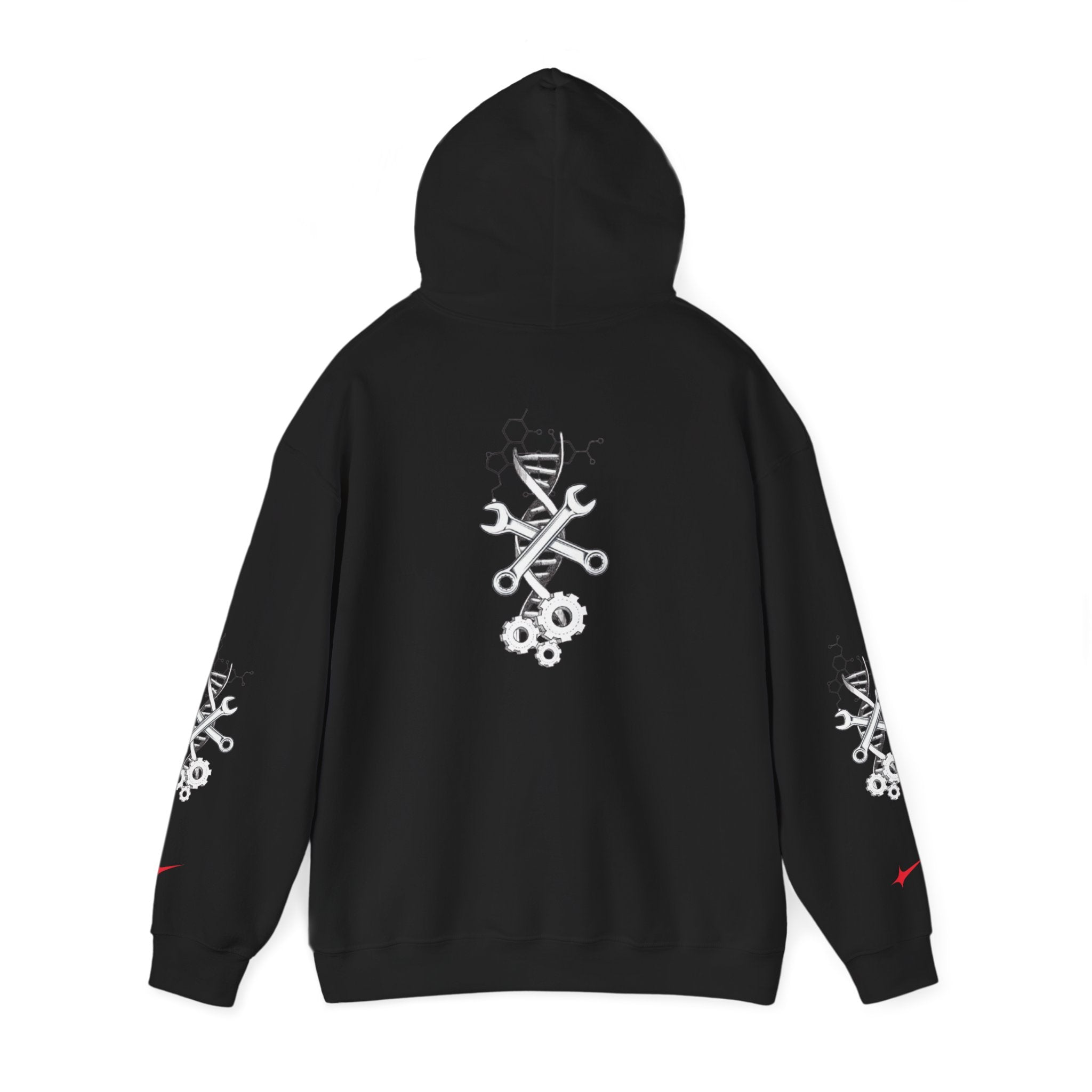 Sweat à capuche Unisexe Mechanic Skull