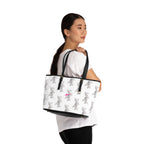 Sac bandoulière en cuir PU à motif floral