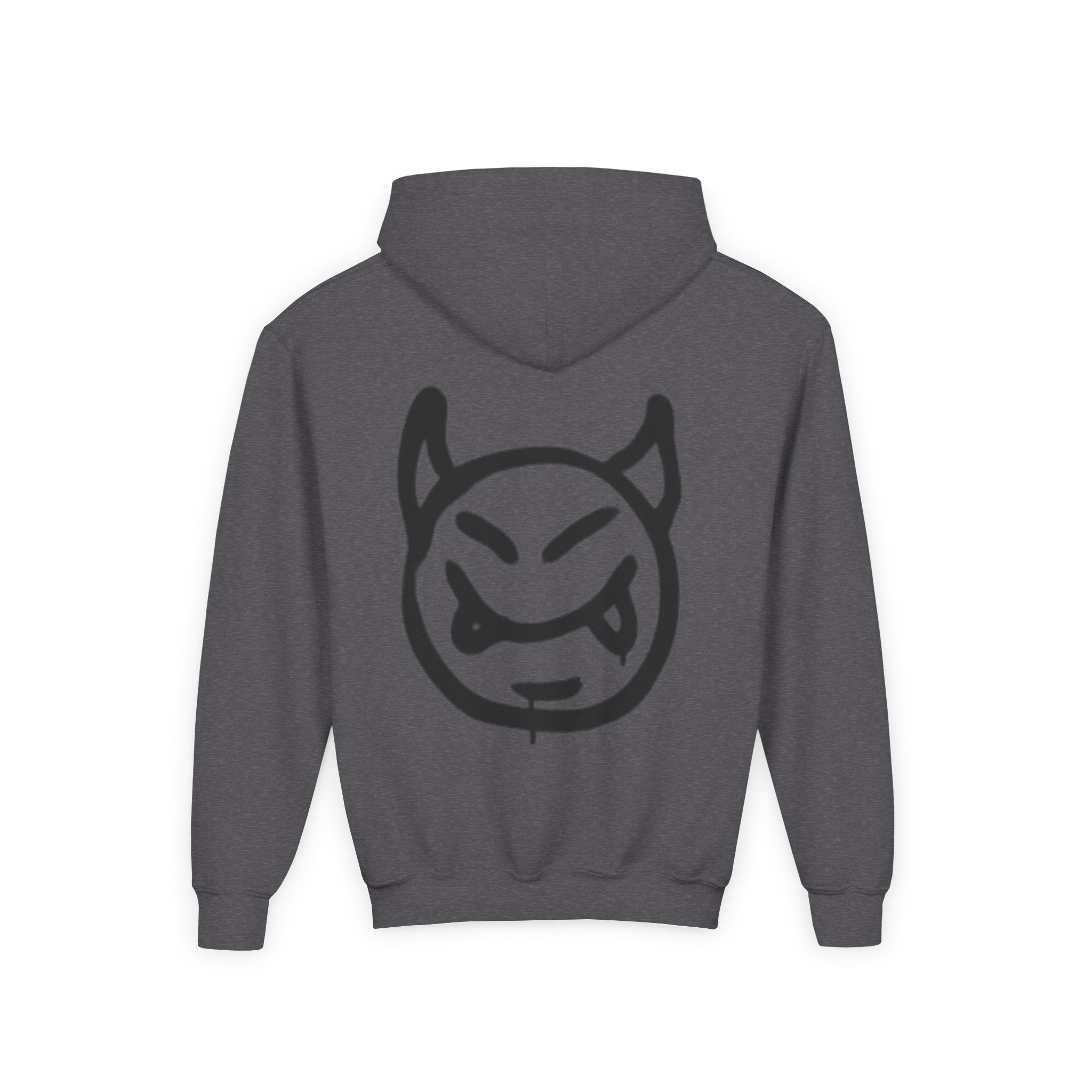 Sweat à capuche pour adolescent  avec visage de diable | Unisexe