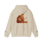 BeMine X Disney " le roi lion " Hoodies La famille Simba et Mufasa du Roi Lion | Unisexe